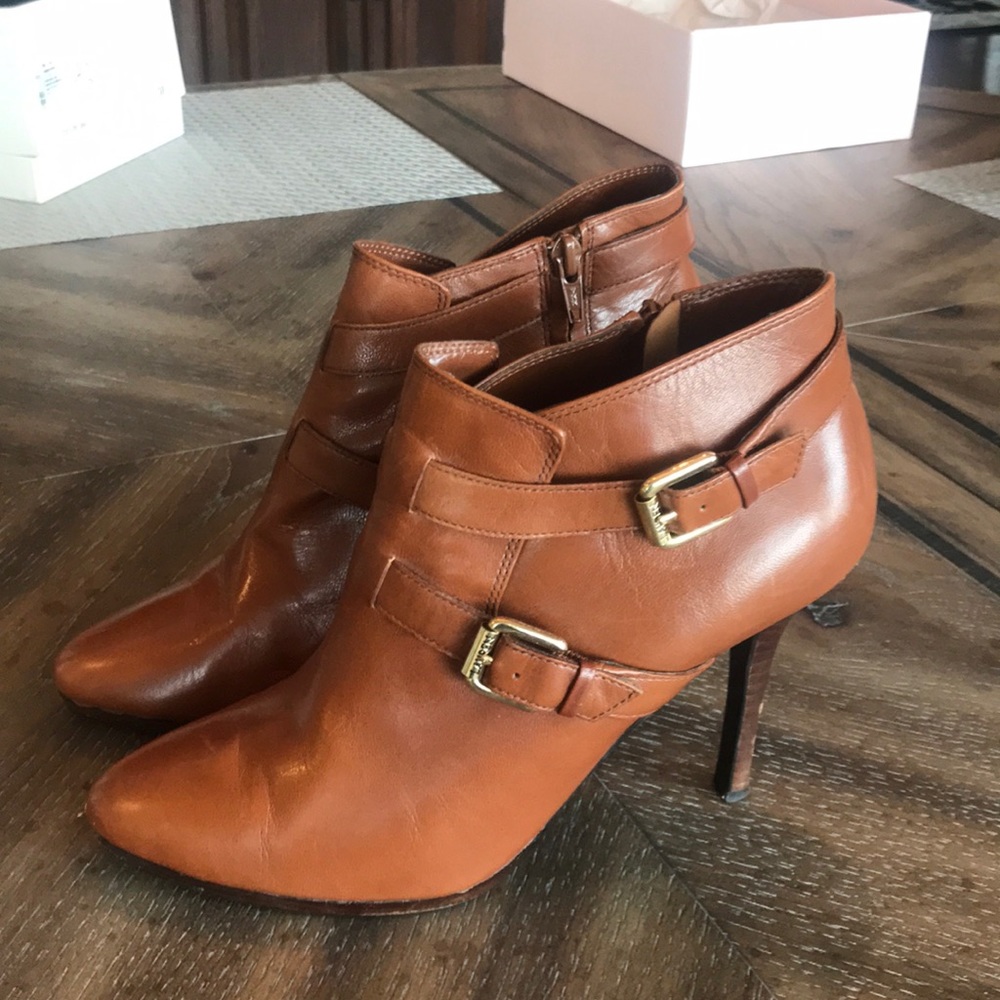 Calvin Klein heeled booties